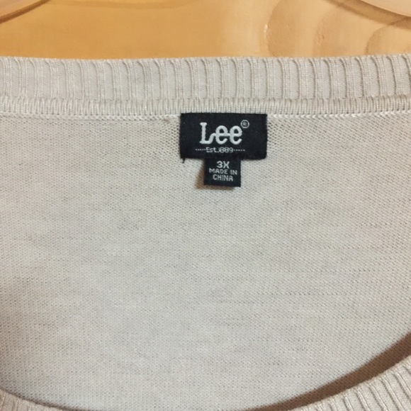 Womens sweater sweatshirt 3X rayon blend shark hem - Picture 3 of 8